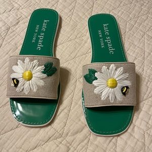 Kate Spade Daisy slides